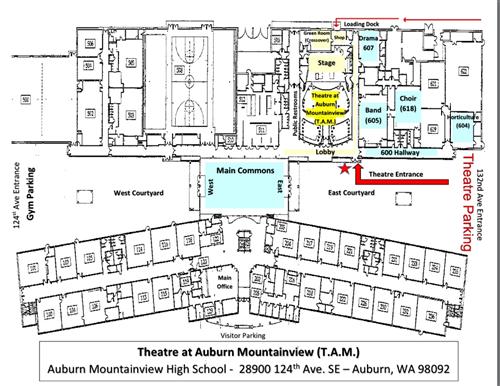 TAM Campus Map 